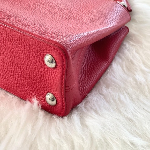 Louis Vuitton Red Capucine BB - Picture 7 of 10
